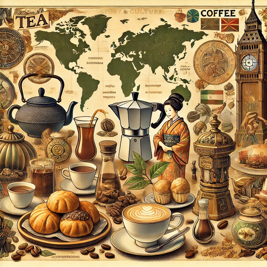 The History and Cultural Significance of Tea and Coffee Around the World